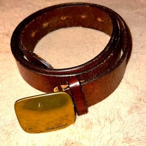 Eddie Bauer Vintage Leather Belt
